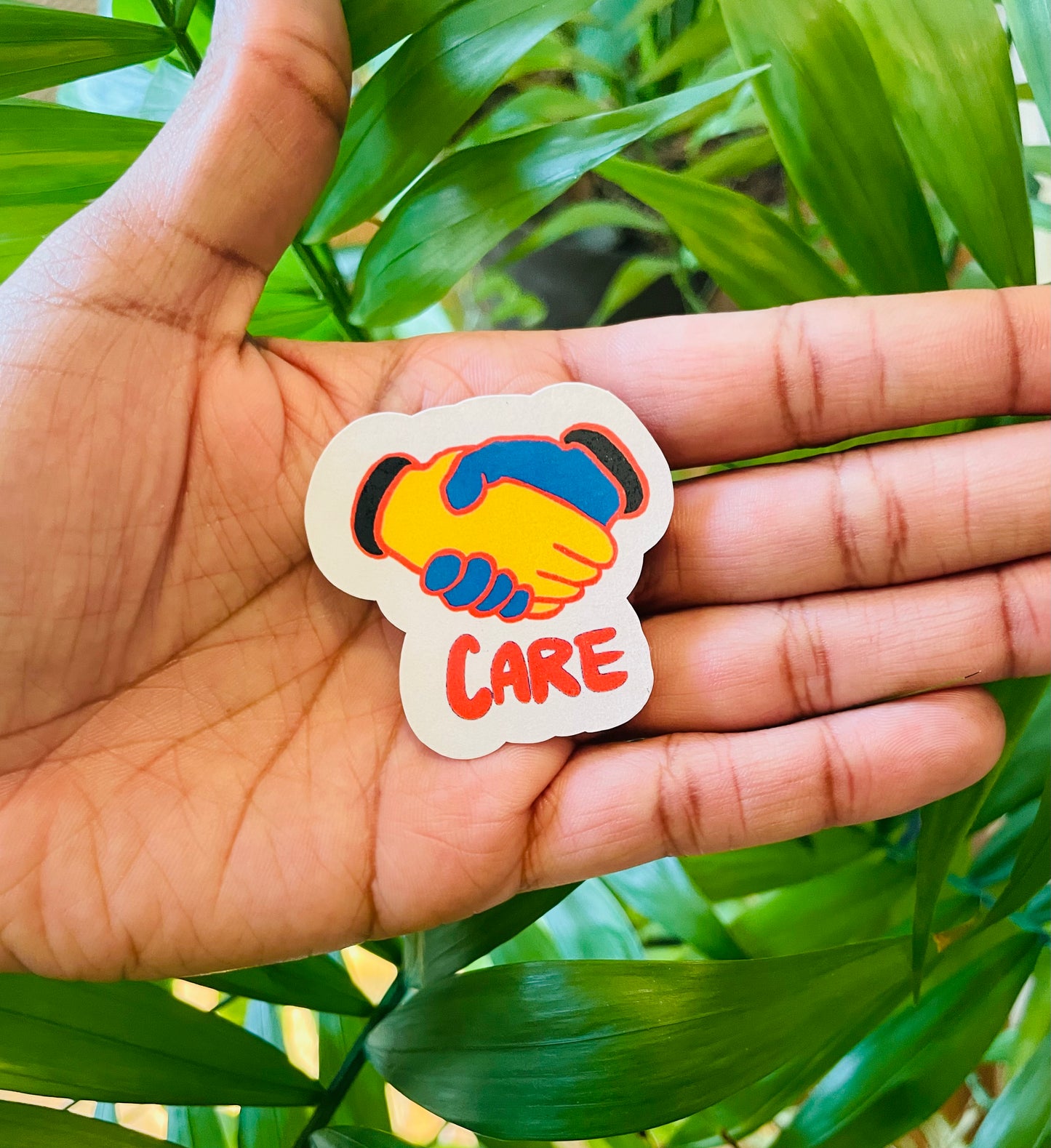 CARE Sticker