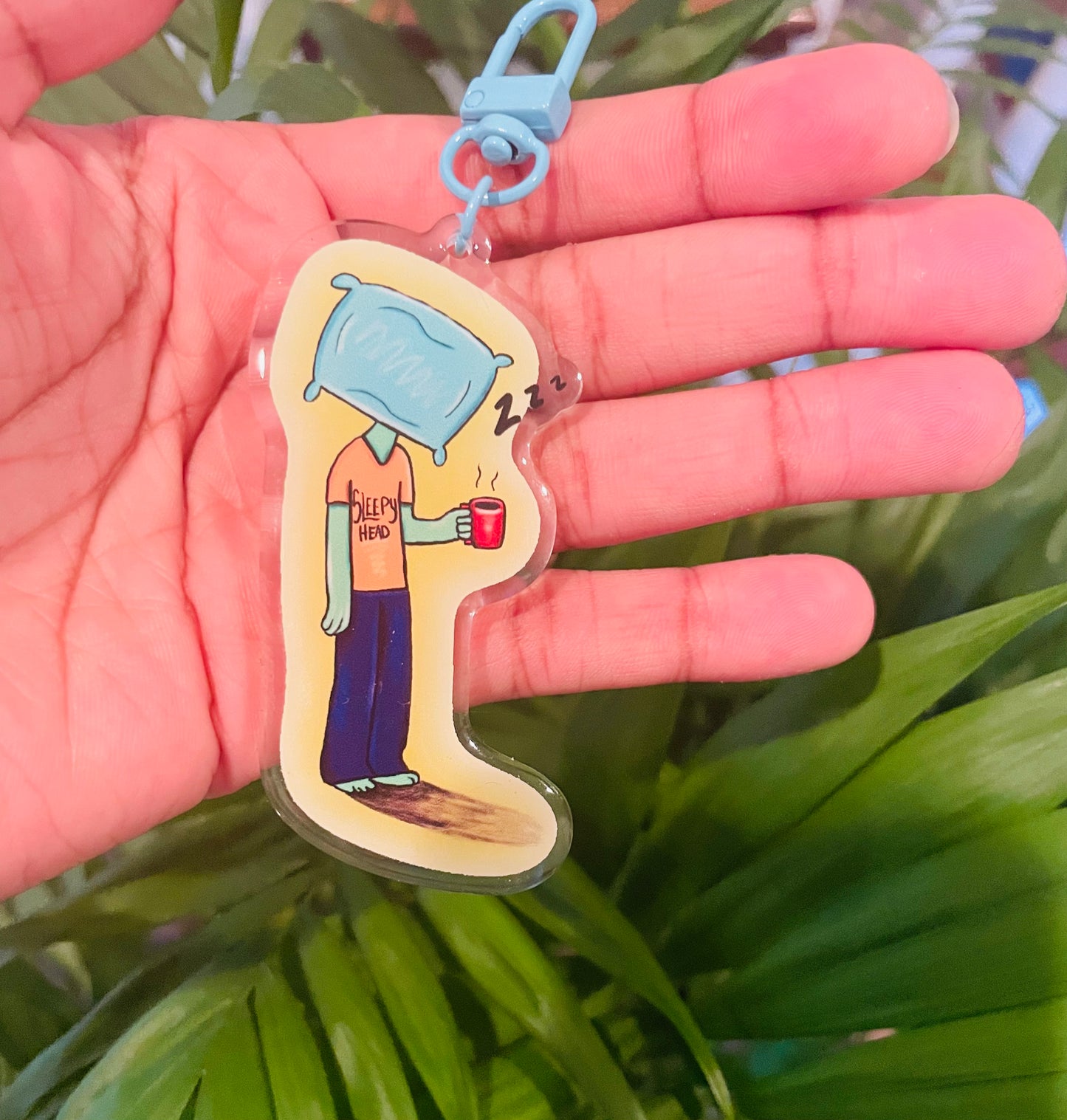 Sleepyhead KEYCHAIN!