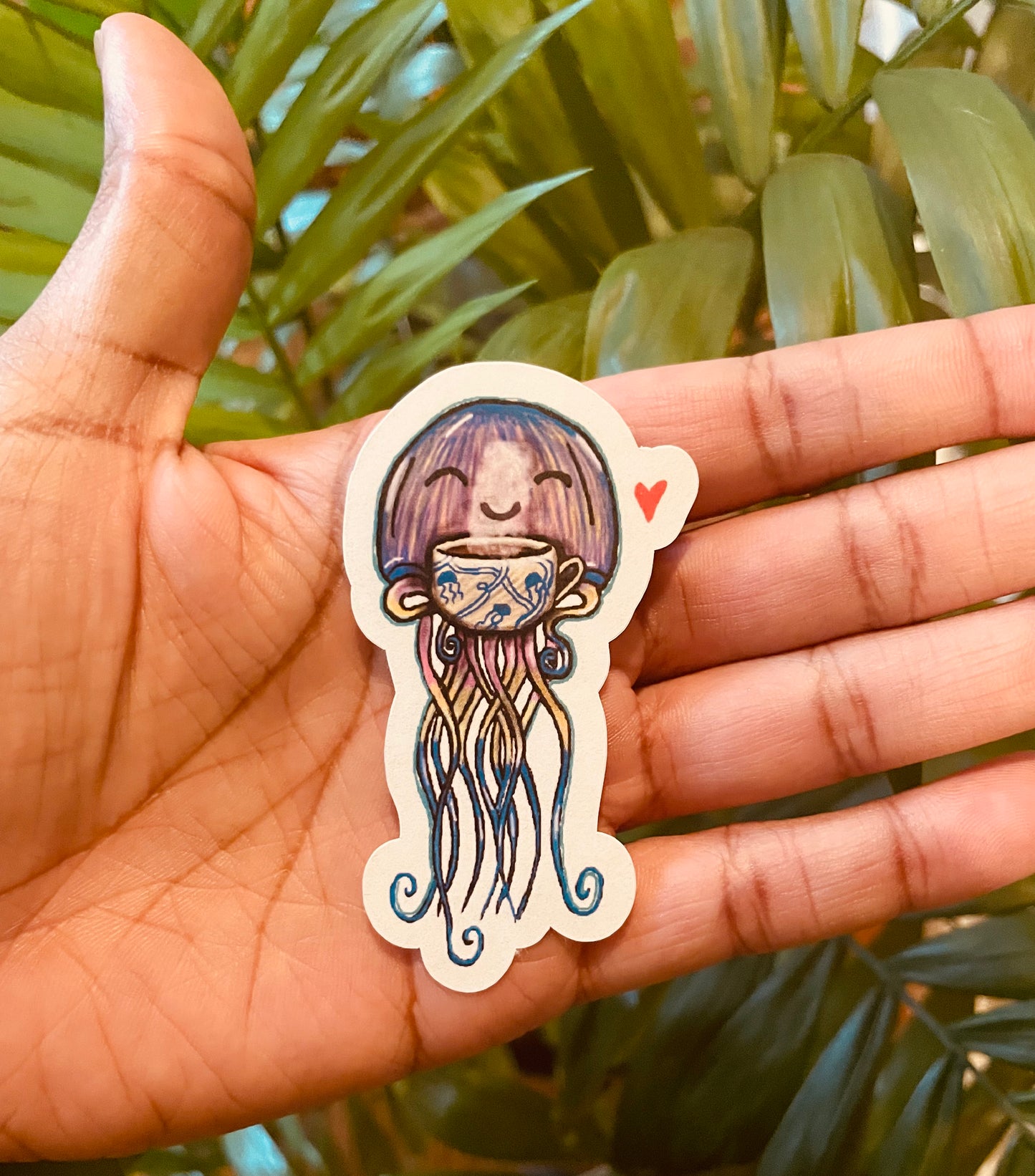 Jelly with Coffee Sticker
