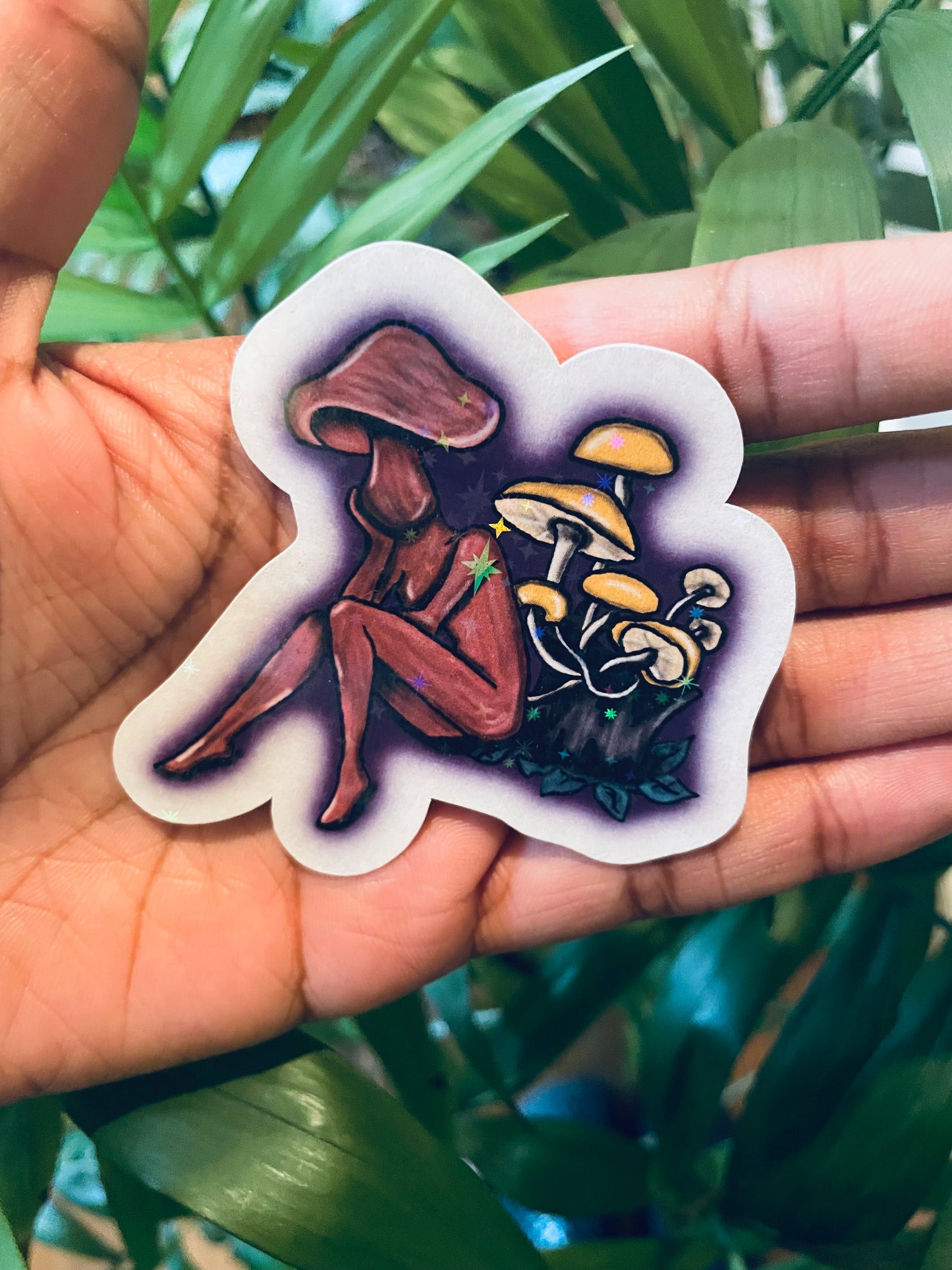 Mycee Mushroom Sticker