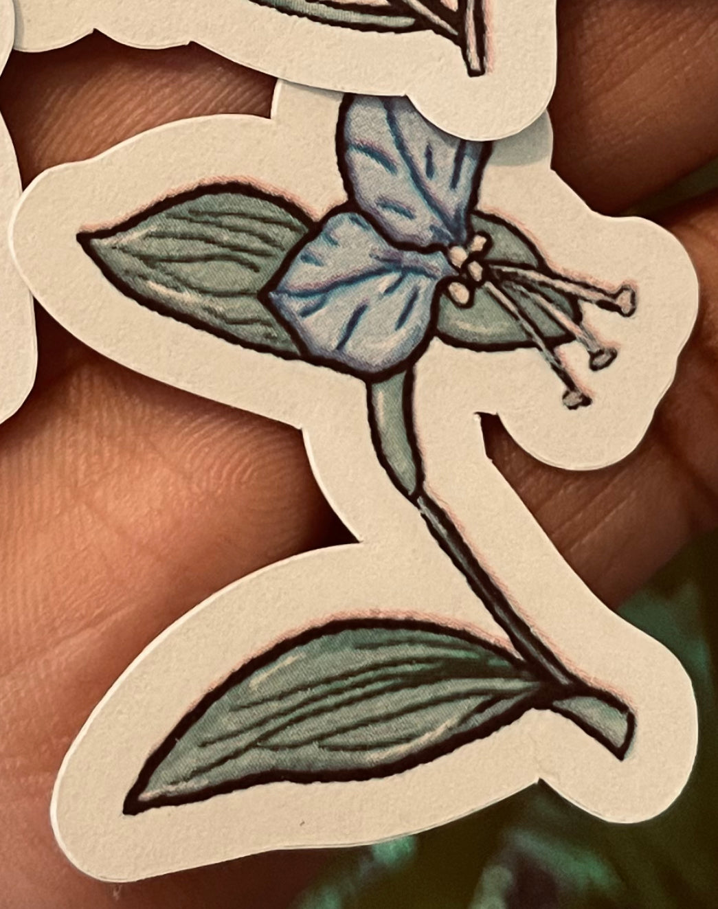 **Weed Flower Stickers**