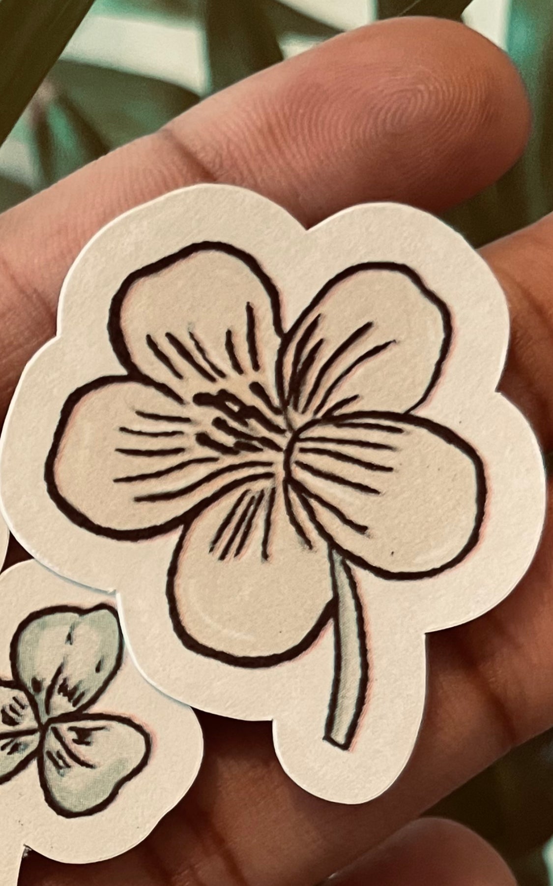 **Weed Flower Stickers**