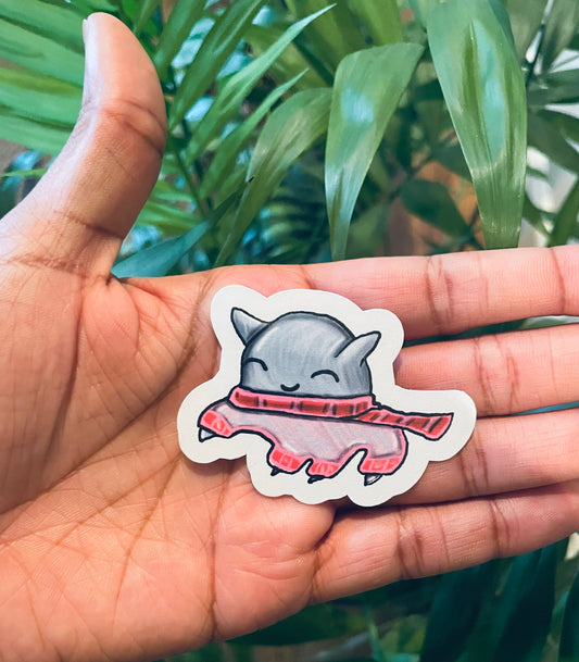 Inky in a Sweater Sticker