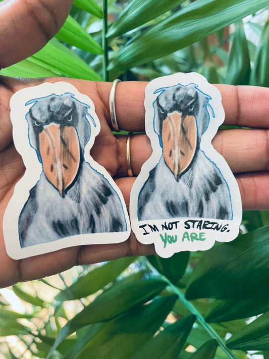 **Bill the Shoebill sticker!