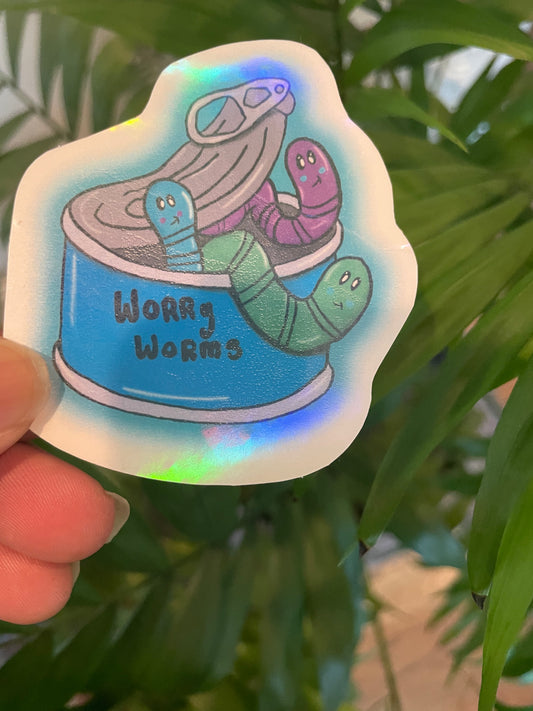 **New**Can of Worry Worms