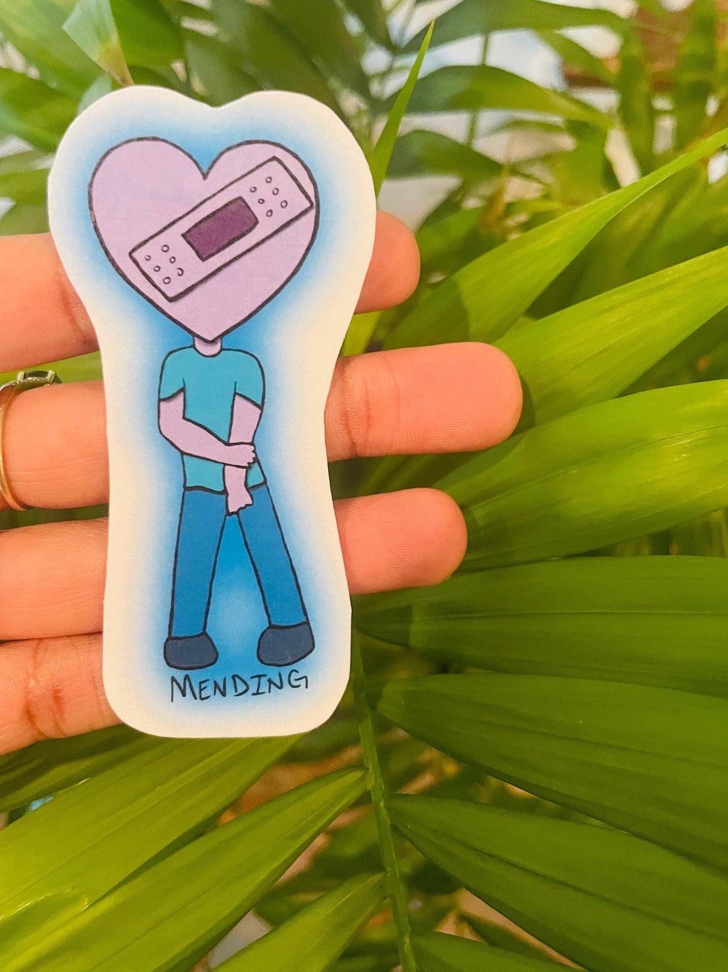 **NEW** Mending sticker