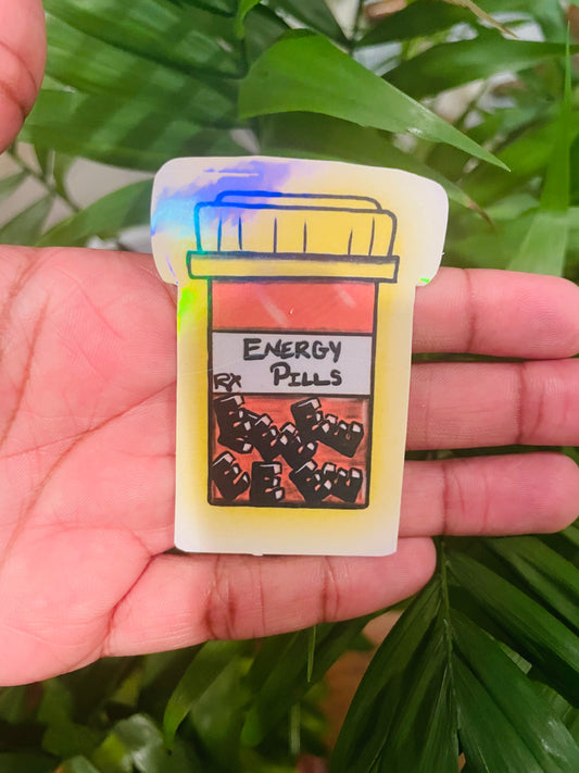 **Energy Pills Sticker